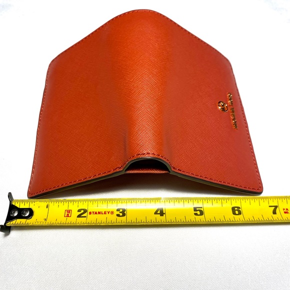 Wallet Leather Michael Kors Jet Set Charm Terracotta - Picture 5 of 13